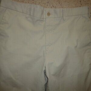 New Croft & Barrow Classic Fit Men's Pants 36X32 Light Khaki Tan Zip/Button